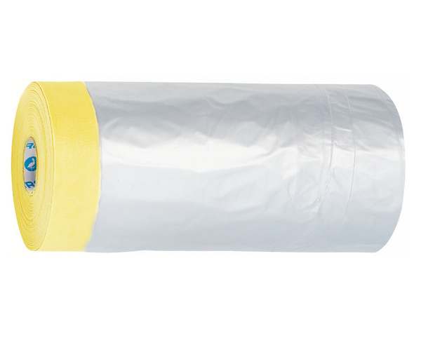 STORCH Укрывная плёнка с клейкой жёлтой лентой, УФ- устойчивость 14 дней, 270см х16м
