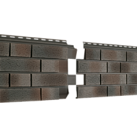 U-plast Фасадные панели Стоун Хаус S-Lock Клинкер Нордик