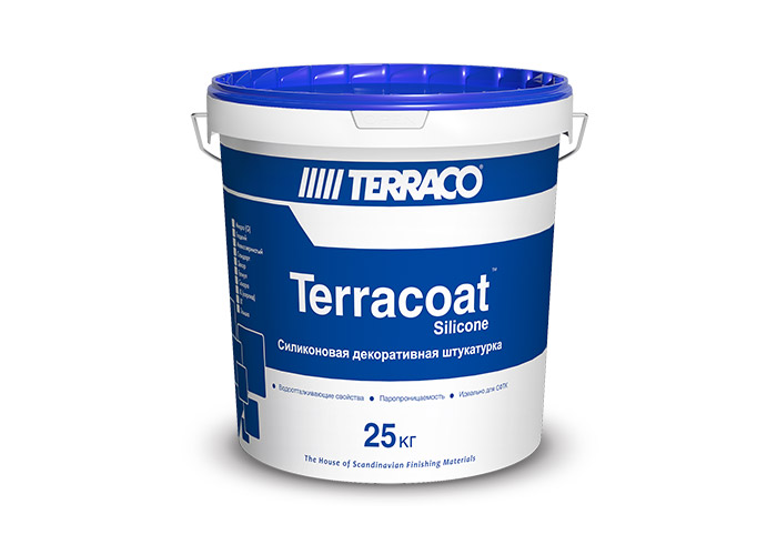 Terracoat Silicone Décor Фасадная декоративная штукатурка с крупной текстурой