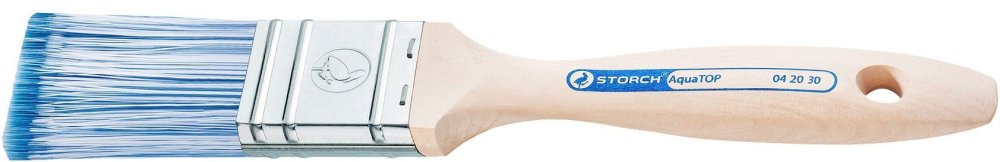 STORCH Кисть флейцевая AquaTOP, синтетическая щетина конической формы, 30 х 15 x 52мм