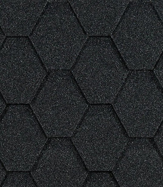 Гибкая черепица Docke PIE EURASIA Шестигранник