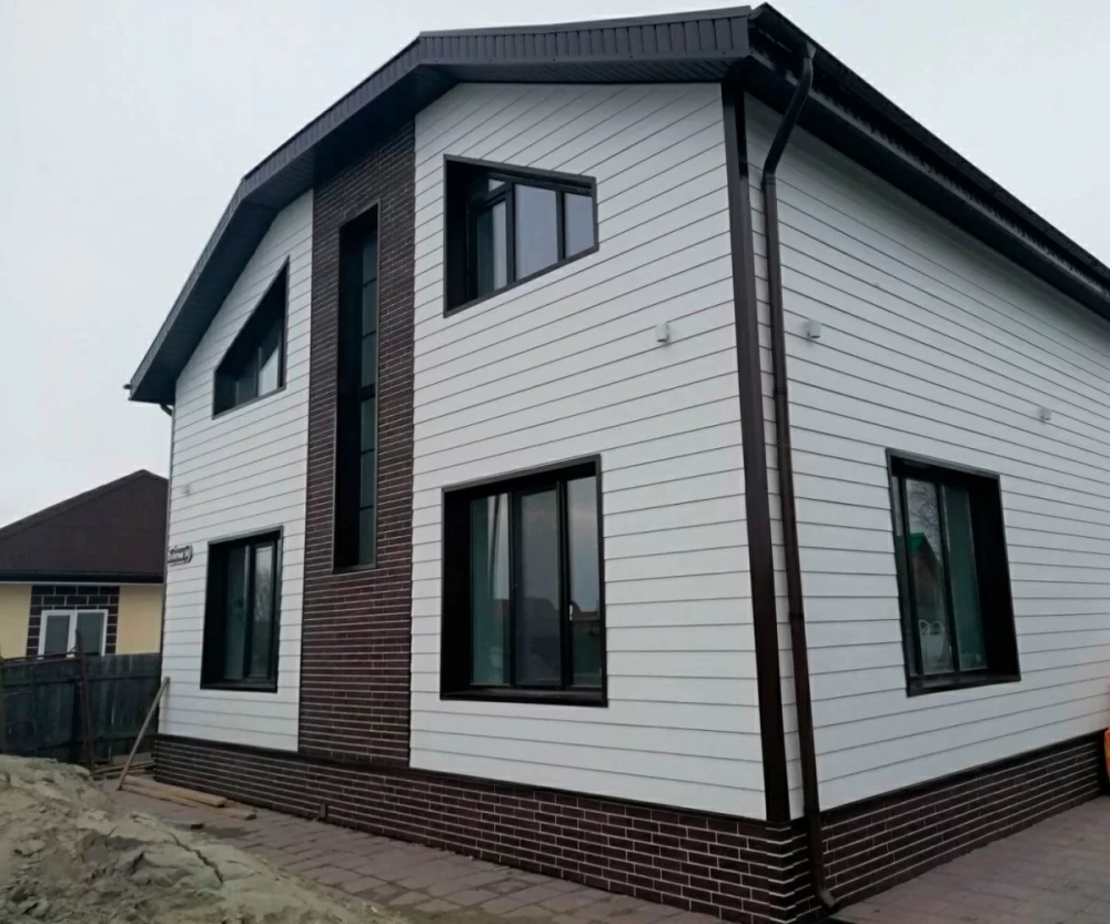 Фиброцементный сайдинг Decover Snow