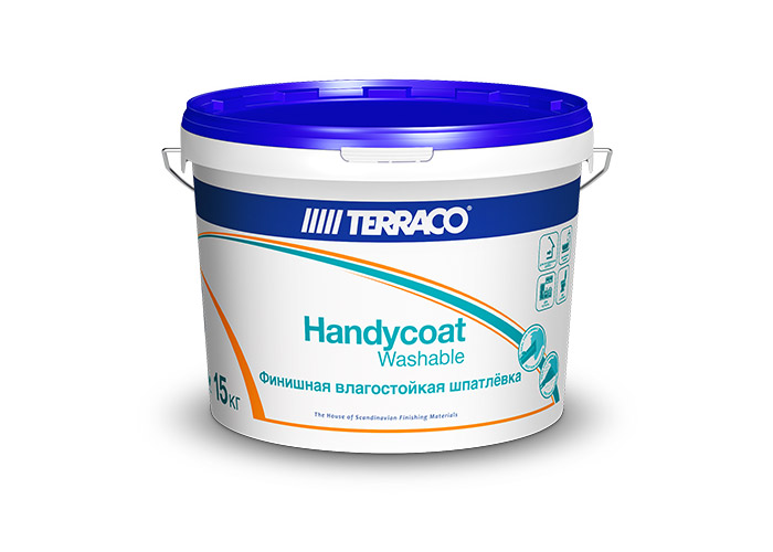Handycoat Washable Финишная влагостойкая шпатлёвка для внутренних работ