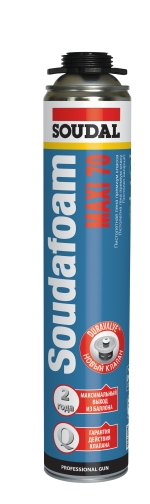 Soudal Макси 70 пистолетная пена 12*870 мл