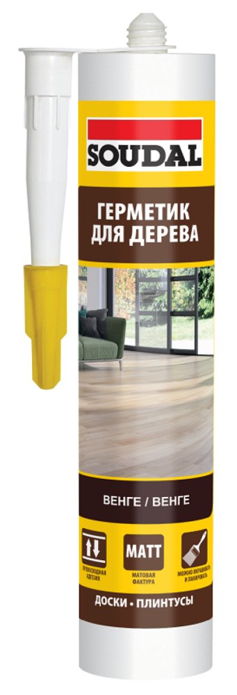 Soudal Паркетный акриловый герметик