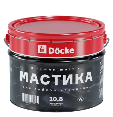 Мастика Docke для гибкой черепицы 10,8 кг